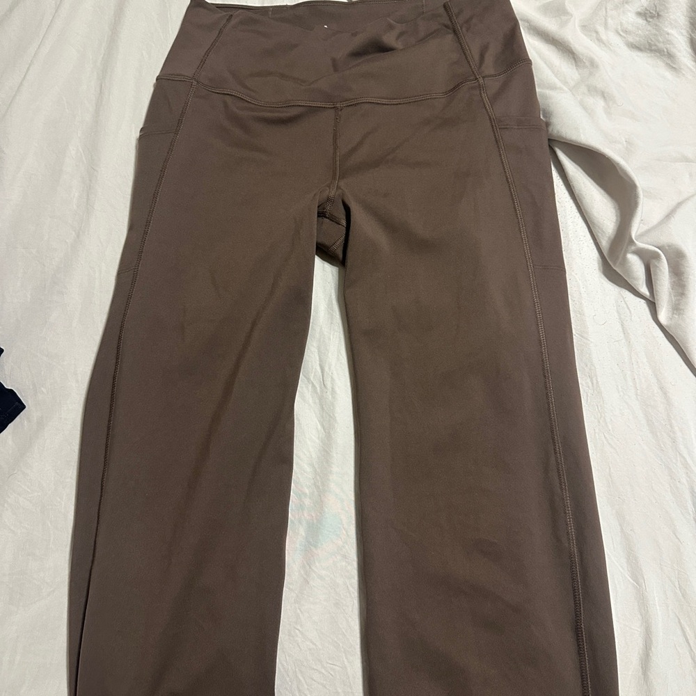 All in Motion Brown Flare Leggings